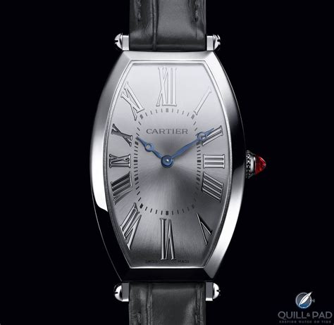 cartier tonneau platinum